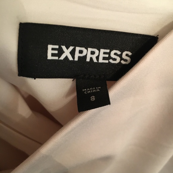 Express Blush Pink Pencil Skirt - Picture 4 of 6